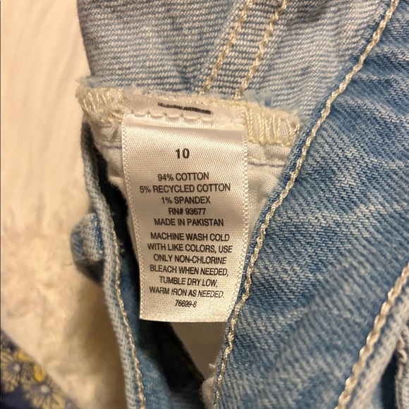 a.n.a Light Blue Jean Shorts - Picture 3 of 3